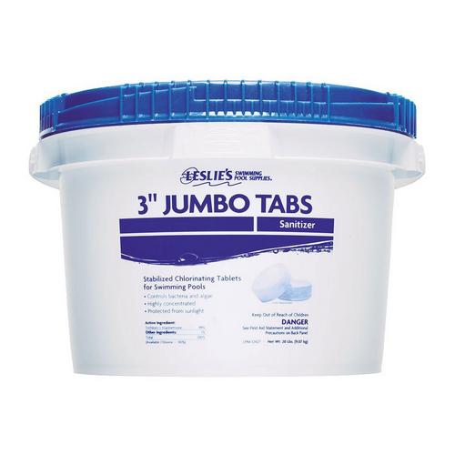 Leslie's - 3 in. Jumbo Chlorine Pool Tabs - 20 lbs. Bucket