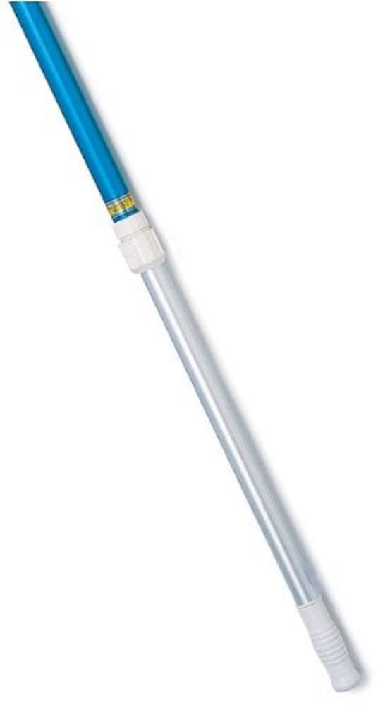 PENTAIR 8 x 15 1/2' x 1-1/4'' Aluminum Blue 2 Piece Telescopic Pole with E-Z Cam Lock