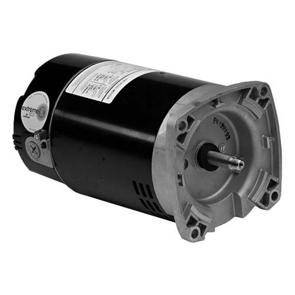 CENTURY Century ODP Square Flange Motor 1 1.5HP 115/230V