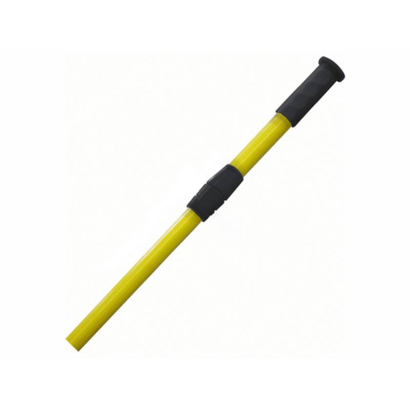 POOLSTYLE 8'-16' Yellow/Black Fiberglass Telepole