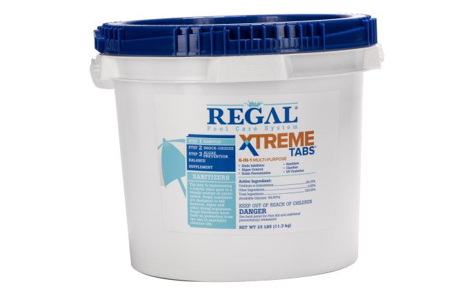 Regal Chemicals 25 lb 3" Xtreme Wrapped Tabs Pail